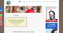 Desktop Screenshot of clownplanet.com